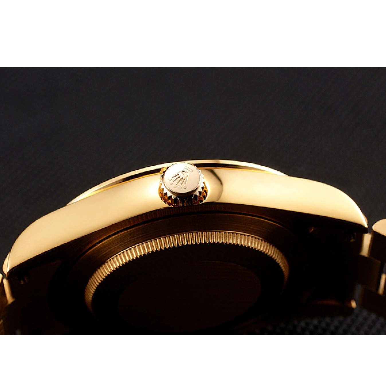 Rolex copies cheap Champagne Diamond Rolex Dial Bracelet Gold Bezel 1454099 Swiss Day-Date 0630